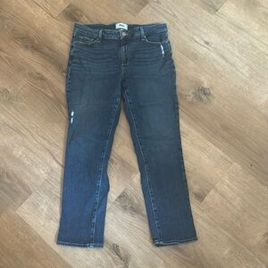 Paige High Rise Brigitte Straight Jean